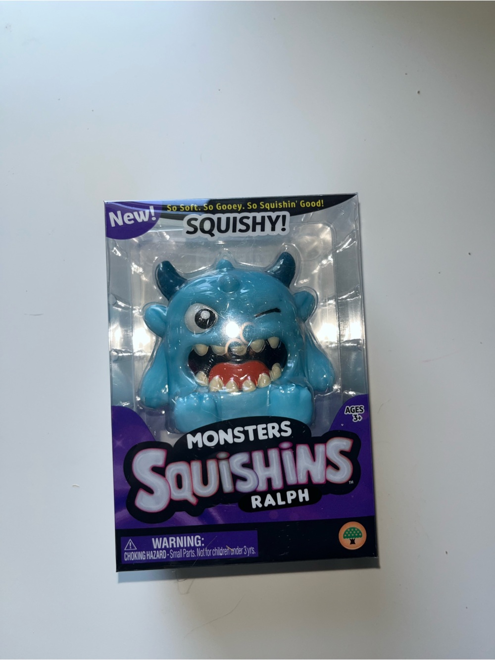 Squishins Ralph Blue Monster Squishy Toy by Squishy!